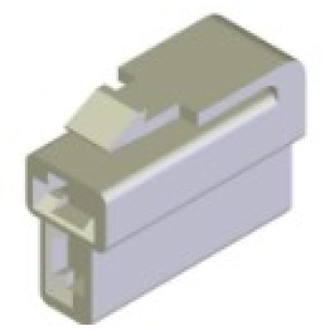 СЦНК.757555.091 Колодка гнездовая 2-х контактная 6,3мм аналог АМР 172130-1