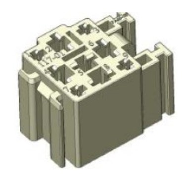 СЦНК.757555.117-01 Колодка гнездовая 9-ти контактная 