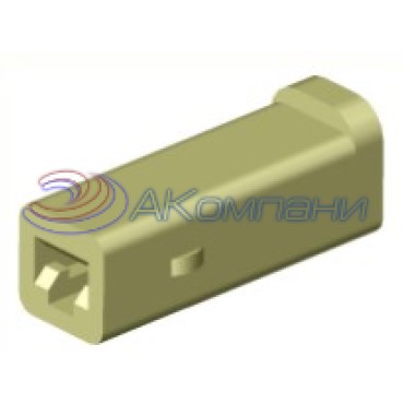 2108-3724351 (9052) Колодка гнездовая 1- контактная 2,8мм