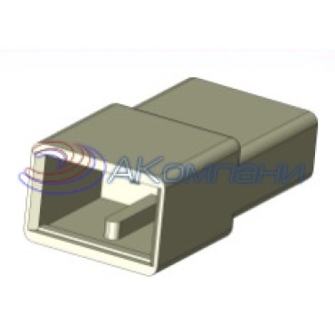 2108-3724354 (9076) Колодка штыревая 2-х контактная 2,8мм