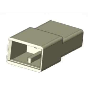 2108-3724354 (9076) Колодка штыревая 2-х контактная 2,8мм