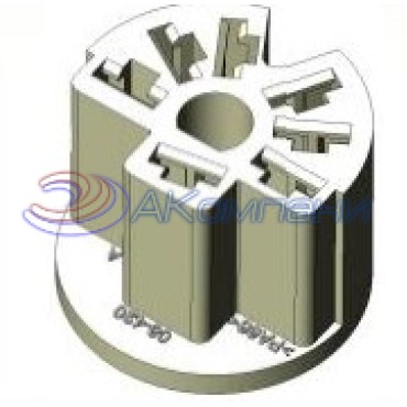 2108-3724420 (9037) Колодка гнездовая 7-ми контактная 6,3мм