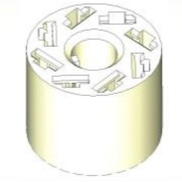 СЦНК.757555.564.05.00 Колодка гнездовая 8-ми контактная 6,3мм аналог АвтоВАЗ 2105-3724564