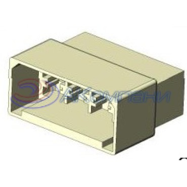 СЦНК.757555.607.00.00 Колодка штыревая 8-ми контактная 6,3мм аналог АвтоВАЗ 1/20607 