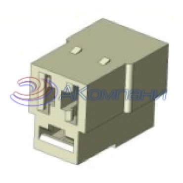 1/20667/80 (9005) Колодка гнездовая 3-х контактная 6,3мм аналог АМР 180941
