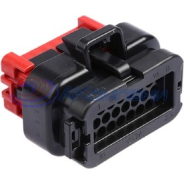 770680-1, Корпус разъема AMPSEAL штекер 23pin 4.14мм обжим COD1
