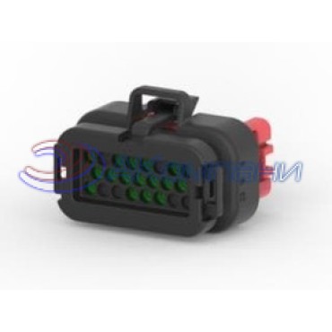 770680-3, Корпус разъема AMPSEAL штекер 23pin 4.14мм обжим COD3