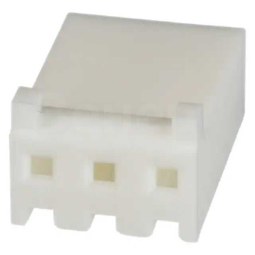 Корпус разъема SL-156 с фиксатором вилки и ориентирами стыковки 3.96 мм, 3 контакта 770849-3 Tyco Electronics