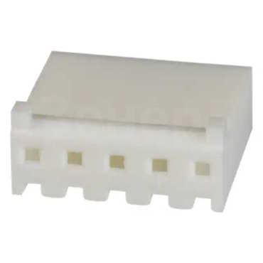 Корпус разъема SL-156 с фиксатором вилки и ориентирами стыковки 3.96 мм, 5 контактов 770849-5 Tyco Electronics