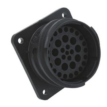 СЦБ-35Р.01ч Розетка байонетная 35 контактов, черная (аналог 7812218 schlemmer)