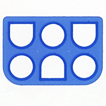 Уплотнительная прокладка многорядная Universal MATE-N-LOK, 6 контактов 794275-1 Tyco Electronics