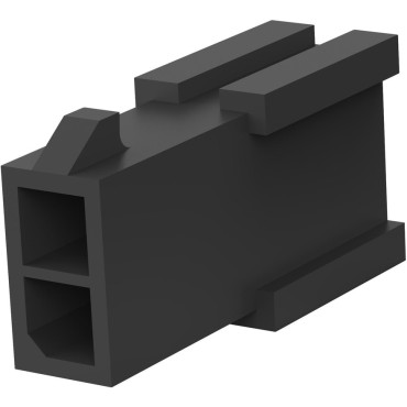 794616-2, Разъем АС "папа" PIN 2 без контактов 3мм провод