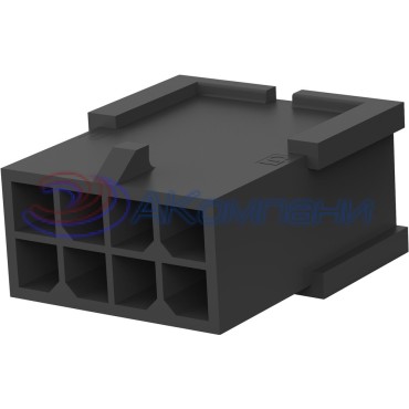 794616-8, Разъем АС "папа" PIN 8 без контактов 3мм провод