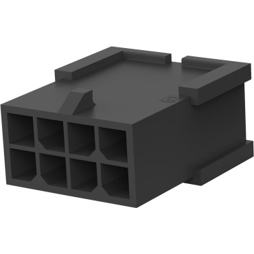 794616-8, Разъем АС "папа" PIN 8 без контактов 3мм провод