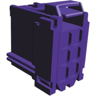 8-968970-1, Разъем вилка MCP 2.8 purple