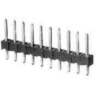 826629-5 Разъем штыревой на плату 5 контактов AMPMODU 2.54 мм