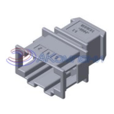 Ф57.830.078 Колодка штыревая 6-контактная, технамид (аналог АМР 1-929627-1)