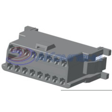 Ф57.830.093 Колодка диагностики (ком. блок) 16-контактная, армамид