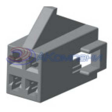 Ф57.830.105 Колодка гнездовая 4-контактная под контакт AMP 964284-2