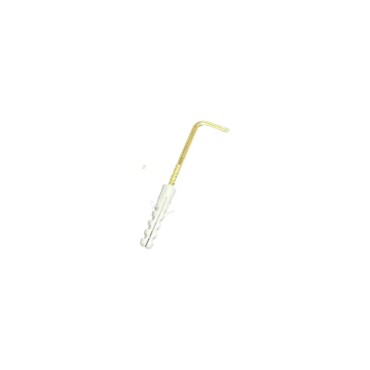 Дюбель с Г-образным крюком саморезом PA 6 E/P 4X20 G.OTTONE ELEMATIC 8702443