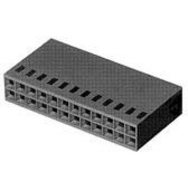 87456-7, Корпус разъема 2.54 мм, гнездо, 12 выводов, серия AMPMODU Mod IV