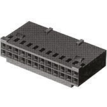 87631-9, Корпус разъема, Гнездо 2.54 мм, 14 выводов, серия AMPMODU Mod IV