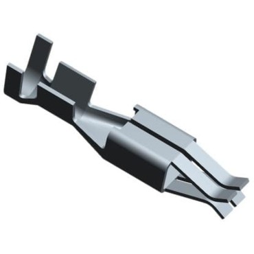 925590-2 Контакт-гнездо 2.8 мм Junior Power Timer на провод 0,5-1,5мм² обжим