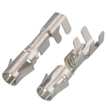 Обжимной контакт гнездовой неизолированный  .140 MATE-N-LOK 0.5-2.1мм² 925714-1 (925661-1) Tyco Electronics