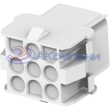 927231-7 Корпус разъема, Universal MATE-N-LOK, Гнездо, 9 вывод(-ов), 6.35 мм