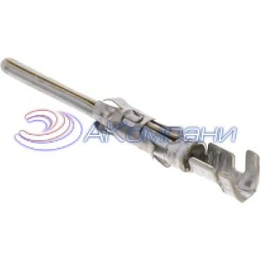 927884-1, Контакт штыревой, обжим, Econoseal E, 17 AWG с покрытием из Олова