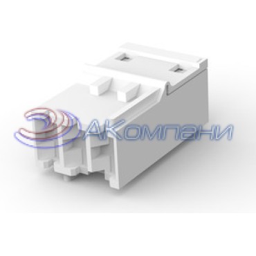 928343-2, Корпус разъема RCPT HOUSING, 2POS, NYLON 6.6, NATURAL