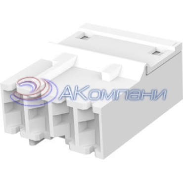 928343-4, Корпус разъема RCPT HOUSING, 2POS, NYLON 6.6, NATURAL