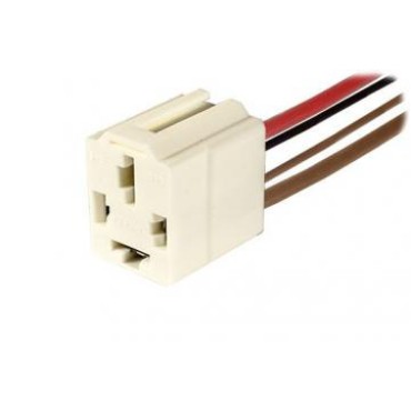 Колодка соединительная реле "Газель", "Волга" (в сборе с 4-мя проводами) 9441СБ4