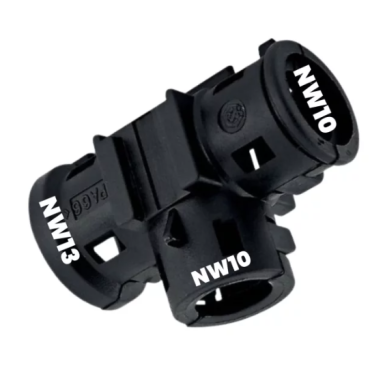 Тройник на автотрубу Т-образный 13-10-10 (аналог 9806091)