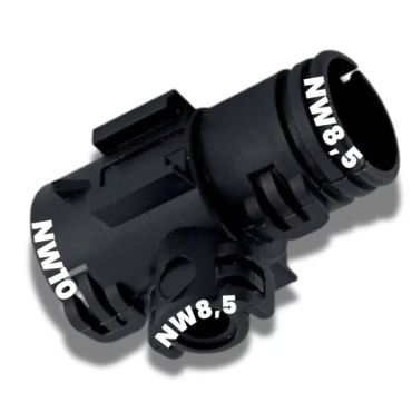 Т-тройник Тип-C 10-8,5-8,5 Schlemmer 9806188