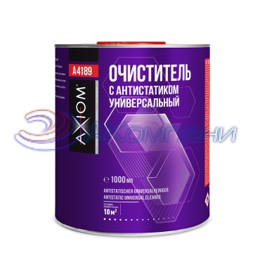 Очиститель с антистатиком универсальный 1000мл Axiom A4189