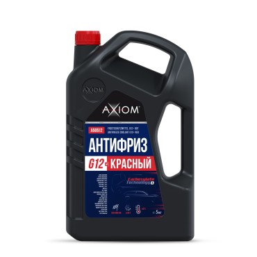 Антифриз G12+ красный 5л Axiom A50512