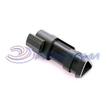 DT04-3P-CE09 Корпус разъема 3P DT RECP ASM, BLK E SEAL, SHK BT ADPT