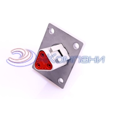 DT04-3P-L012 Корпус разъема DT 3WAY RECEPTACLE FLANGE MOUNT