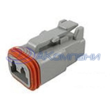 DT06-2S-C015, Разъем 2P DT PLUG ASM E SEAL