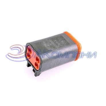 DT06-4S-CE02 Корпус разъема 4P PLUG, CE02 MOD