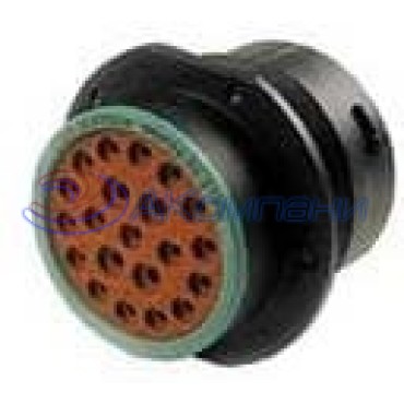 HDP24-24-21PN, Корпус разъема REC, 21P, BLK, N, 12/16, P