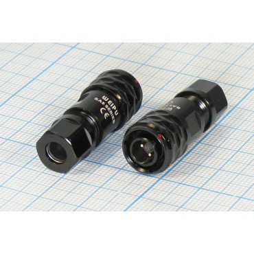 Кабельная вилка 6 контактов диаметр 4-5мм SA811/P6