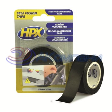 Вулканизирующая лента - черная 25мм x 3м