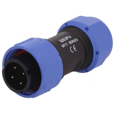 Кабельная вилка основная герметичная 5 контактов, диаметр 6-10мм SP1710/P5