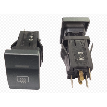 Кнопка выключателя обогрева заднего стекла УАЗ Патриот до 2017г. 12V 999.3710