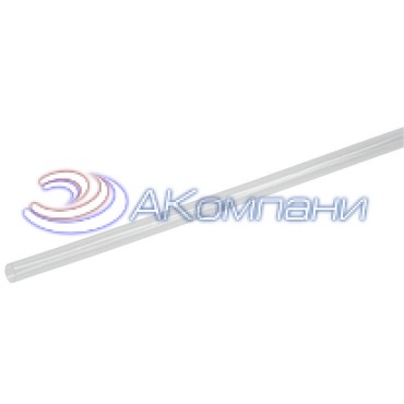 Термоусаживаемая трубка ТТУ нг-LS 4/2 прозрачная 1м IEK UDRS-D4-1-K00