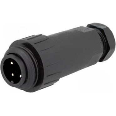 Кабельная вилка 4 контакта WA22J4TE2-CE-8MM