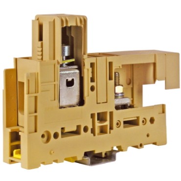 GPM.240/BC(Ex), силовой зажим шина/кабель бежевый 240 кв.мм