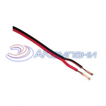 Акустический кабель 2х2,5 мм2 красно-черный ЭРА